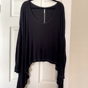 Free people fun flowy knit top